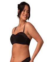 Salon Royal Joy noir soutien-gorge sans armatures en dentelle