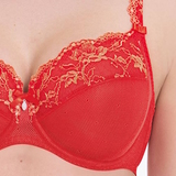 Rosa Faia Colette rouge soutien-gorge sans forme