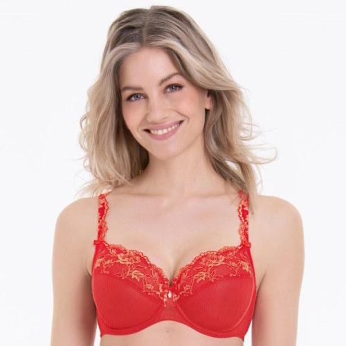 Rosa Faia Colette rouge soutien-gorge sans forme