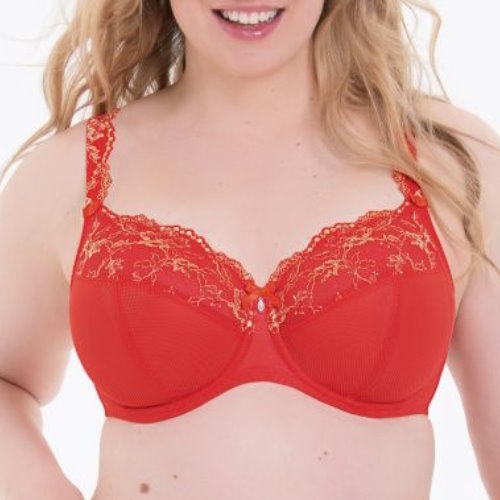 Rosa Faia Colette rouge soutien-gorge sans forme