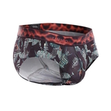 Mundo Unico Debacle noir/print sport slip