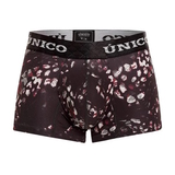Mundo Unico Flotante noir/print sport trunk