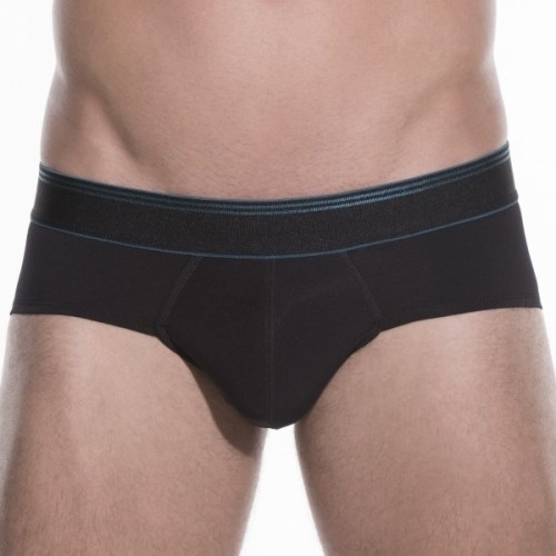 Mundo Unico Week  noir/turquoise slip pour hommes