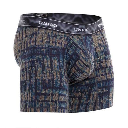 Mundo Unico Nublado marron/print sport boxer