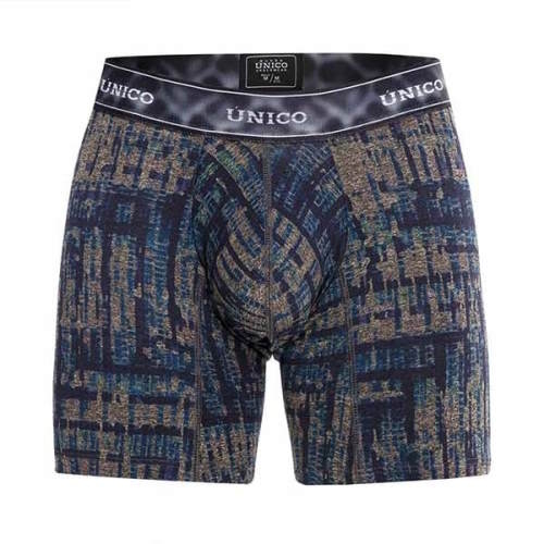 Mundo Unico Nublado marron/print sport boxer