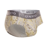 Mundo Unico Enzima gris/print slip pour hommes