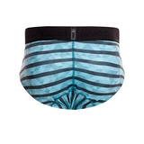Mundo Unico Espectaculo bleu/print sport slip