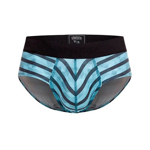 Mundo Unico Espectaculo bleu/print sport slip