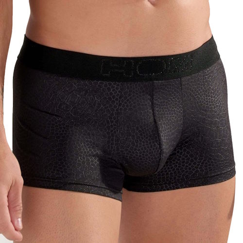 HOM Florida noir/print sport trunk