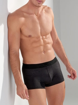 HOM Florida noir/print sport trunk