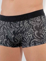 HOM Himeros noir/print sport trunk