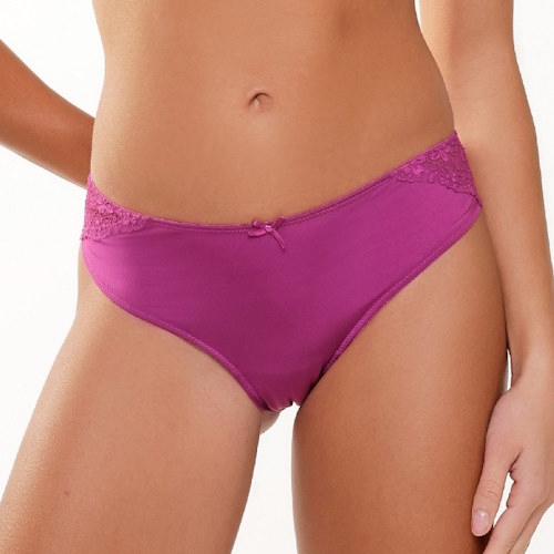 LingaDore Quotidien Basic raspberry slip