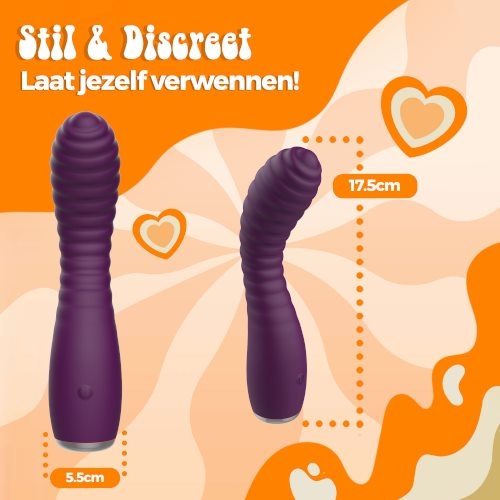 PureVibe Orgazmik violet g-spot vibromasseur
