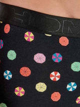 HOM Fabian noir/print trunk