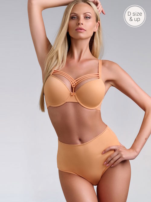 Marlies Dekkers Dame de Paris apricot/gold soutien-gorge rembourré