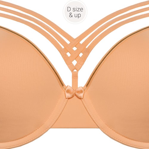 Marlies Dekkers Dame de Paris apricot/gold soutien-gorge rembourré