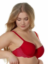 After Eden D-Cup & Up LIV rouge soutien-gorge rembourré