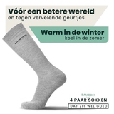 Bamboosa Jason grey melange chaussettes
