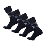 Bamboosa Steve bleu marine/print chaussettes