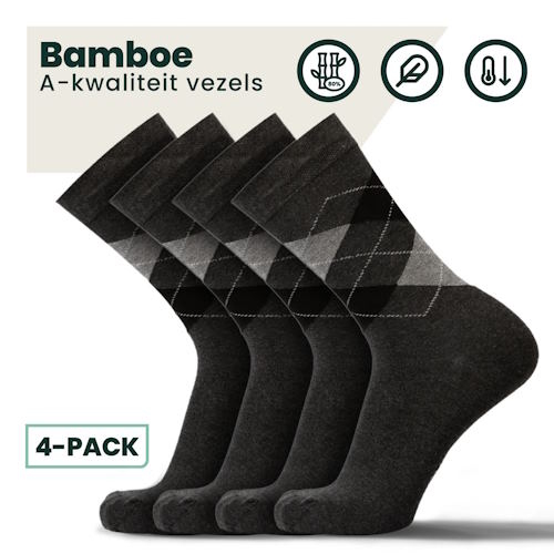 Bamboosa Steve anthracite chaussettes