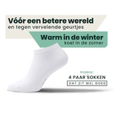 Bamboosa Jordan blanc chaussettes d'entraînement