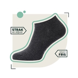 Bamboosa Jordan anthracite chaussettes d'entraînement