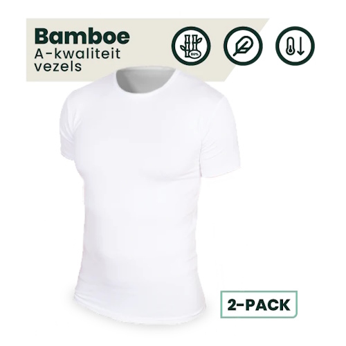 Bamboosa Austin blanc shirt
