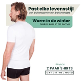 Bamboosa Austin blanc shirt