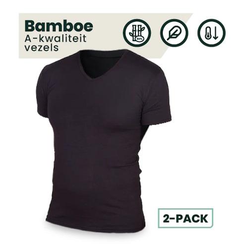 Bamboosa Austin noir shirt