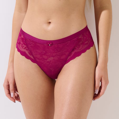 Lisca Evelyn fuchsia slip brésilien