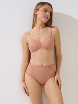 Lisca Opal poudre soutien-gorge sans armatures en dentelle