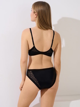 Lisca Opal noir slip