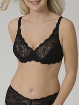 Triomphe Amourette noir soutien-gorge sans forme