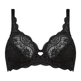 Triomphe Amourette noir soutien-gorge sans forme
