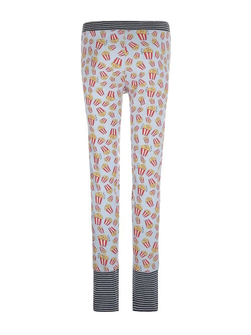 Charlie Choe Retro nights bleu/print pantalon de pyjama