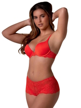 After Eden Daisy orange shortie