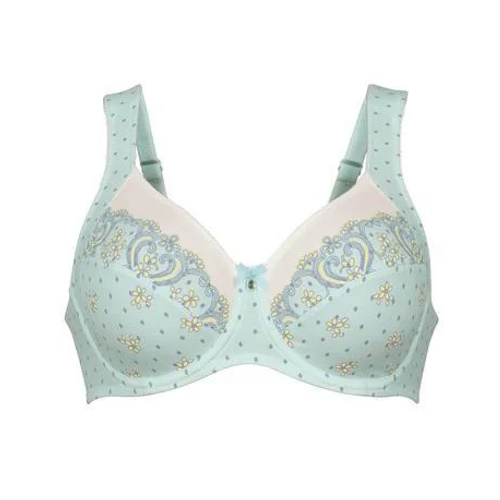 Anita Belvedere bleu/print soutien-gorge sans forme