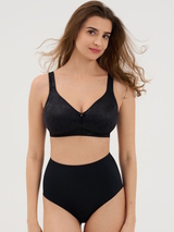 Lisca Jane noir soutien-gorge sans armatures en dentelle