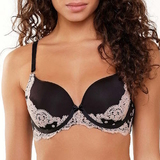 LingaDore black and cream noir soutien-gorge rembourré