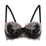 LingaDore black and cream noir soutien-gorge rembourré
