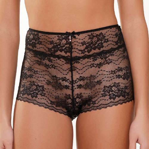 LingaDore Depths of black lingerie noir haut slip