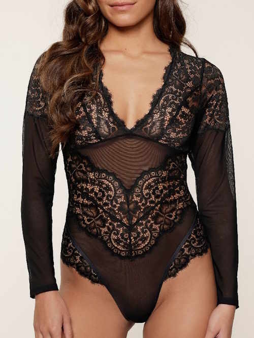 LingaDore Brazilian Body noir corselet