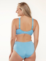 LingaDore Quotidien Uni Fit Plus Bra bleu soutien-gorge sans forme