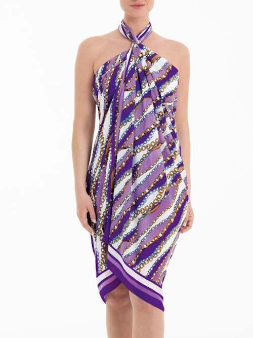 Maillots de bain Anita Maro violet/print vêtement de plage
