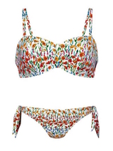 Maillots de bain Rosa Faia Ella blanc/print set