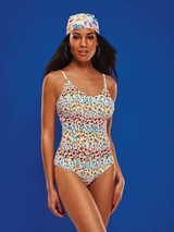 Maillots de bain Rosa Faia Emiko blanc/print maillot de bain