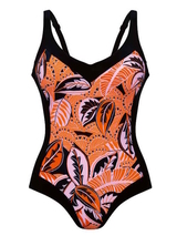 Maillots de bain Anita Sidonia orange/print maillot de bain