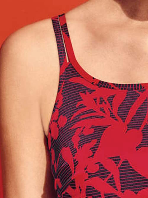 Maillots de bain Anita Rimini rouge/print tankini set