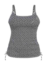 Anita Care Latina noir/blanc tankini à prothèse