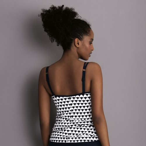 Anita Care Alassio noir/blanc tankini à prothèse